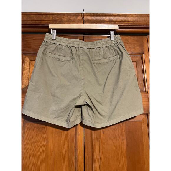 NWT Madewell Men's The Weekend Shorts Elastic Waist Regular Fit Sagebrush SZ 31 - Picture 3 of 16